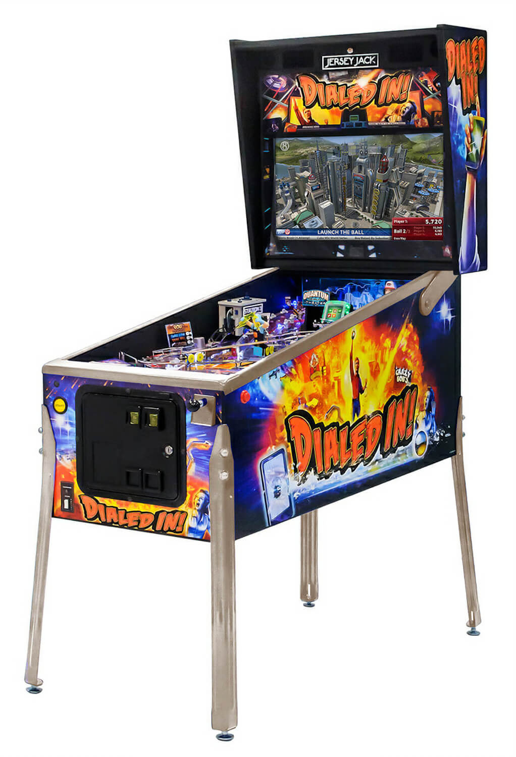 Jersey Jack Dialed In Pinball Machine
